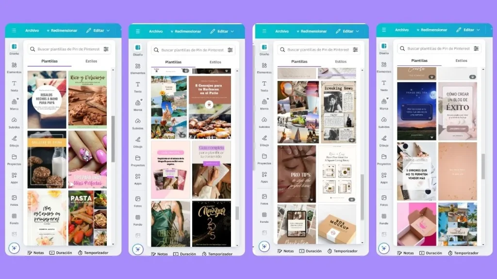 subir pins a pinterest