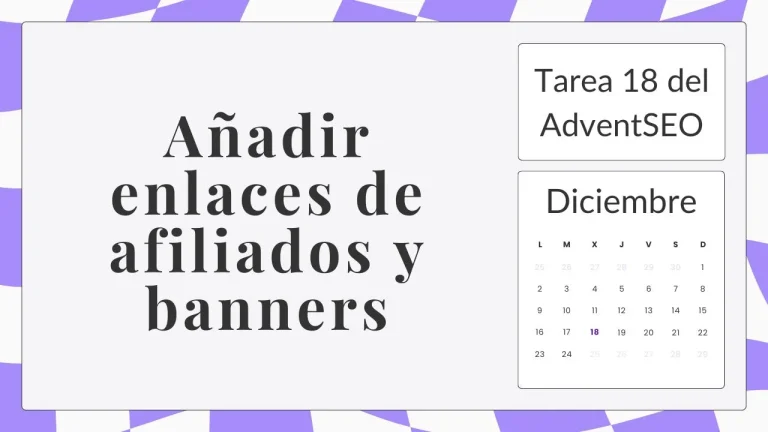 Añadir enlaces de afiliados