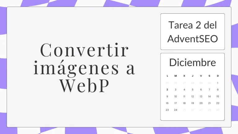 Convertir imágenes a WebP