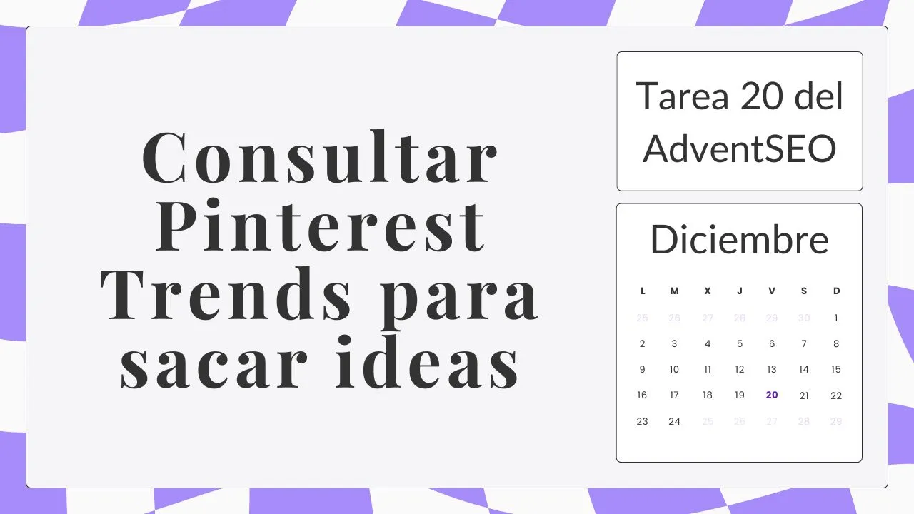 Consultar Pinterest Trends para sacar ideas