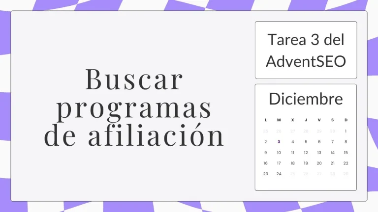 Buscar programas de afiliación