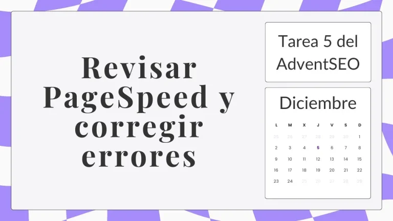 Revisar PageSpeed