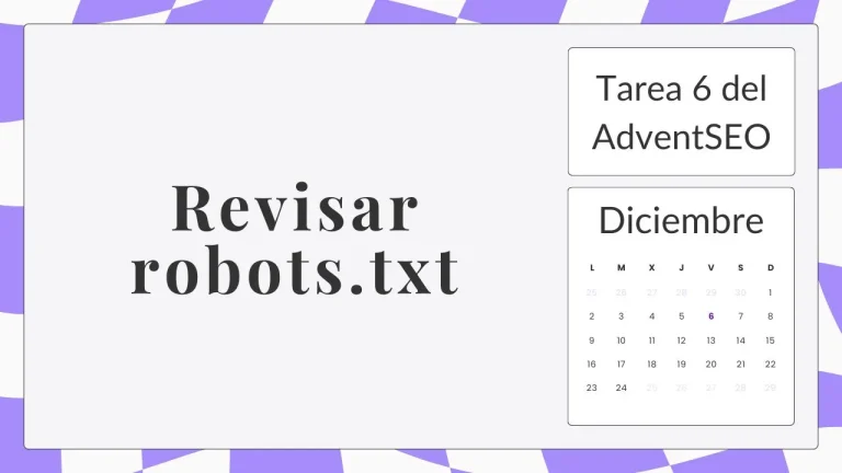 Revisar robots.txt