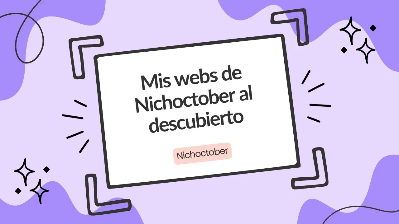 Mis webs de Nichoctober